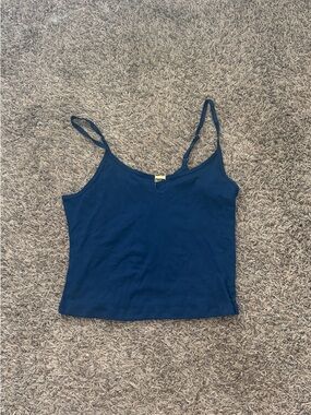 PINK Victoria's Secret Navy Spaghetti Strap Camisole